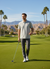 Coachella Valley Scorpions Light Gray Men's Polo